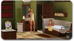 Die Sims 3 Traumsuite-Accessoires