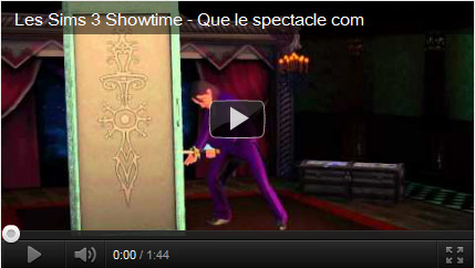 Les Sims 3 Showtime - Que le spectacle commence !